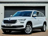 Used Skoda Kodiaq SE 150 HP (110 kW) 2018 White SUV