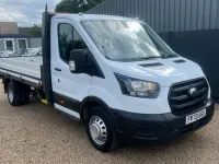 Usado Ford Transit 130 CV (95 kW) 2020 Blanco Descapotable