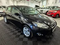 Begagnad Ford Focus Titanium 115 HK (84 kW) 2014 Svart Halvkombi