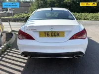 Used Mercedes CLA200 Edition 136 HP (100 kW) 2018 White Coupe