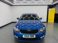 Used Skoda Octavia Elegance 105 HP (77 kW) 2014 Blue Estate