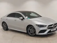 Used Mercedes CLA180 AMG Line Premium Plus 136 HP (100 kW) 2021 Silver Coupe