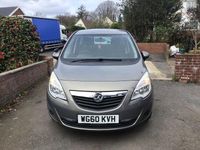 Used Vauxhall Meriva S 2011 Brown MPV
