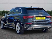 Begagnad Audi A3 S-Line 2023 Svart Sedan