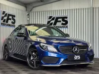 Begagnad Mercedes C43 AMG Premium 367 HK (269 kW) 2017 Blå Sedan
