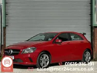 Used Mercedes A180 Executive 109 HP (80 kW) 2016 Red Hatchback