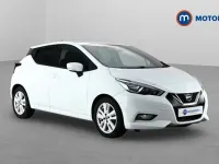 Begagnad Nissan Micra Acenta 101 HK (74 kW) 2020 Vit Halvkombi