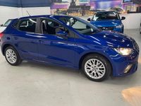 Used Seat Ibiza SE Technology 95 HP (69 kW) 2020 Blue Hatchback