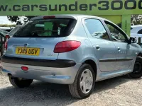 Used Peugeot 206 60 HP (44 kW) 2001 Silver Hatchback