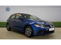 Used VW Polo Life 95 HP (69 kW) 2022 Blue Hatchback