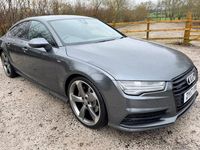 Used Audi A7 Sportback Black Edition 272 HP (200 kW) 2017 Grey Hatchback