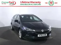 Used Vauxhall Astra SRi 150 HP (110 kW) 2016 Green Estate