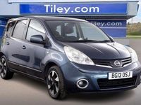 Used Nissan Note N-TEC 110 HP (80 kW) 2013 Blue Hatchback