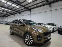 Begagnad Kia Sportage 141 HK (103 kW) 2017 Grön SUV