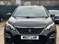 Used Peugeot 3008 GT-line 2017 Black Hatchback