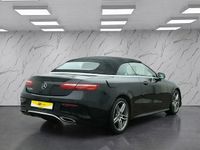 Used Mercedes E220 AMG line 194 HP (142 kW) 2018 Black Cabriolet