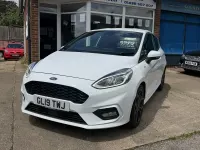 Used Ford Fiesta ST-Line 100 HP (73 kW) 2019 White Hatchback