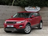 Używany Land Rover Range Rover evoque Pure 190 KM (139 kW) 2014 Czerwony SUV
