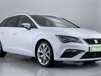 Used Seat Leon FR 180 HP (132 kW) 2018 White Estate