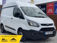 Used Ford Transit Custom 105 HP (77 kW) 2016 White Van