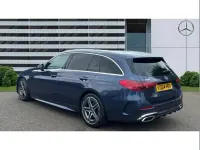Usado Mercedes C200 AMG line 200 HP (147 kW) 2024 Azul Carrinha