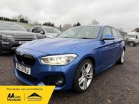 Used BMW 116 M Sport 116 HP (85 kW) 2017 Blue Hatchback