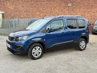 Used Peugeot Rifter Allure 100 HP (73 kW) 2021 Blue MPV