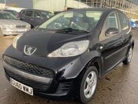 Used Peugeot 107 68 HP (50 kW) 2010 Black Hatchback