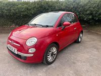 Used Fiat 500 Lounge 69 HP (50 kW) 2015 Red Hatchback