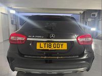 Used Mercedes GLA200 AMG line 134 HP (98 kW) 2018 Black SUV