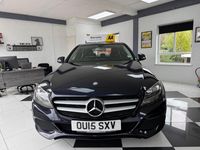 Used Mercedes C220 SE 170 HP (125 kW) 2015 Blue Sedan