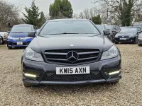 Used Mercedes C220 Sport Edition 170 HP (125 kW) 2015 Black Coupe