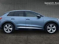 Used Audi Q4 e-tron S-Line 150 kW (204 HP) 2022 Blue SUV