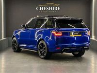 Used Land Rover Range Rover Sport SVR 575 HP (422 kW) 2018 Blue SUV