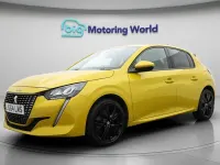 Used Peugeot 208 Allure Premium 100 HP (73 kW) 2020 Yellow Hatchback
