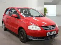 Used VW Fox 55 HP (40 kW) 2009 Red Hatchback