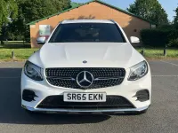 Used Mercedes GLC220 AMG line 170 HP (125 kW) 2015 White SUV