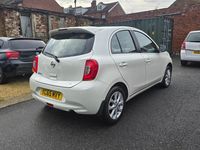 Used Nissan Micra Acenta 2015 White Hatchback