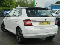 Begagnad Skoda Fabia Colour Edition 94 HK (69 kW) 2017 Vit Halvkombi