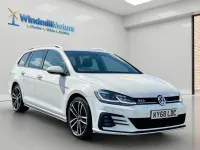 Used VW Golf VII GTD 184 HP (135 kW) 2018 White Estate