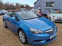 Used Vauxhall Cascada S 140 HP (102 kW) 2016 Blue Cabriolet