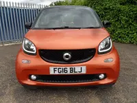 Used Smart ForTwo Coupé Premium 90 HP (66 kW) 2016 Orange Coupe