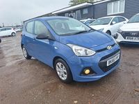 Used Hyundai i10 66 HP (48 kW) 2016 Blue Hatchback
