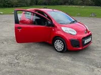 Used Citroën C1 68 HP (50 kW) 2014 Red Hatchback