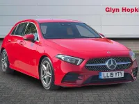 Used Mercedes A220 AMG Line Premium 190 HP (139 kW) 2019 Red Hatchback