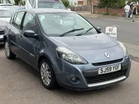 Used Renault Clio Dynamique 75 HP (55 kW) 2009 Blue Hatchback