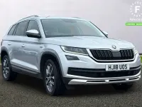 Używany Skoda Kodiaq Scout 4x4 2018 Srebrny SUV