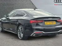 Used Audi A5 Sportback S-Line 150 HP (110 kW) 2024 Black Hatchback