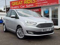Used Ford C-MAX Titanium 150 HP (110 kW) 2015 Silver MPV