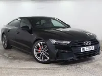 Used Audi A7 Black Edition 245 HP (180 kW) 2022 Black Sedan